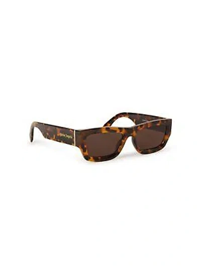 PALM ANGELS PALM ANGELS PERI048S24PLA0016064 AUBERRY HAVANA SUNGLASSES