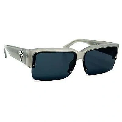 PALM ANGELS PALM ANGELS PERI053S24PLA0010907 DRAIN GREY SUNGLASSES