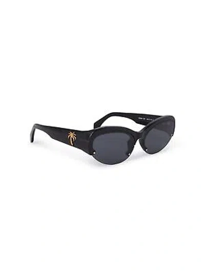PALM ANGELS PALM ANGELS PERI054S24PLA0011007 PALMDALE BLACK SUNGLASSES