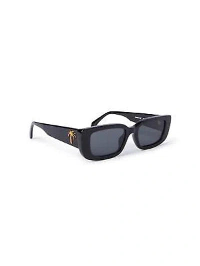 PALM ANGELS PALM ANGELS PERI056S24PLA0011007 YOSEMITE BLACK SUNGLASSES