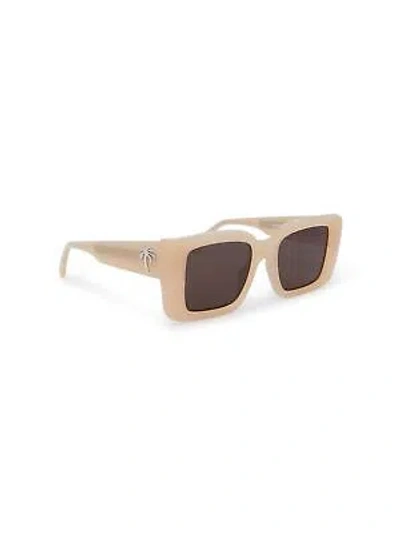 PALM ANGELS PALM ANGELS PERI057S24PLA0011764 DORRIS SAND SUNGLASSES