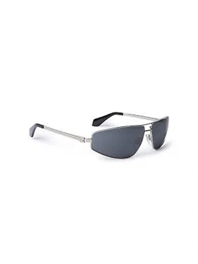 PALM ANGELS PALM ANGELS PERI059S24MET0017207 CLAVEY SILVER SUNGLASSES