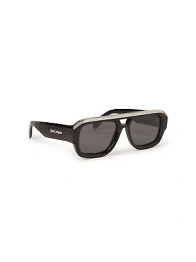 PALM ANGELS PALM ANGELS PERI062S24PLA0011007 STOCKTON BLACK SUNGLASSES