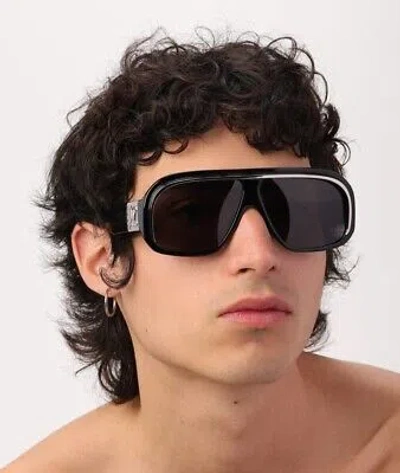 PALM ANGELS PALM ANGELS PERI063S24PLA0011007 REEDLEY BLACK SUNGLASSES