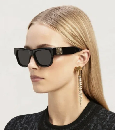 PALM ANGELS PALM ANGELS PERI065S24PLA0011007 MERRIL BLACK SUNGLASSES