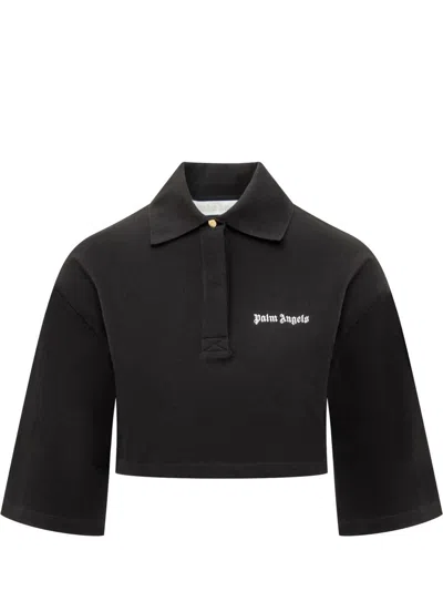 PALM ANGELS PALM ANGELS POLO SHIRT WITH LOGO