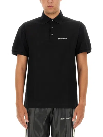 PALM ANGELS POLO WITH LOGO