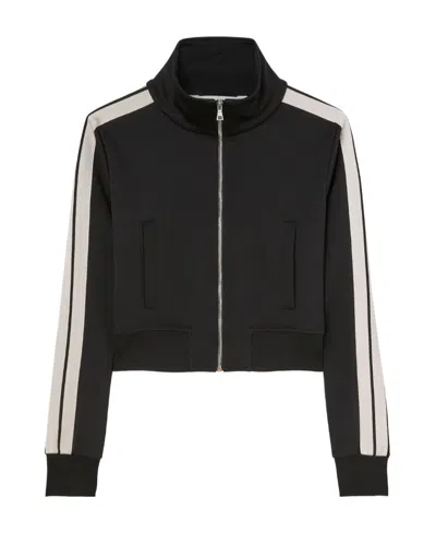 PALM ANGELS PALM ANGELS SIDE-STRIPE HIGH NECK TRACK JACKET