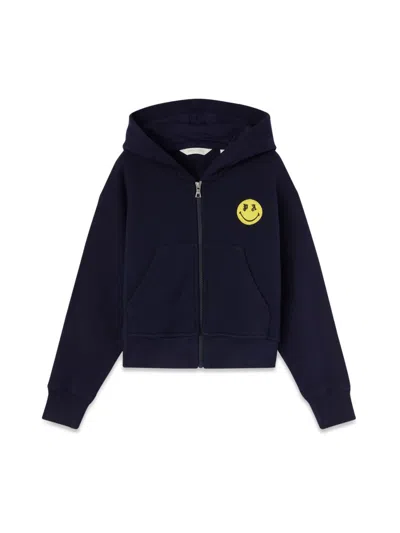 PALM ANGELS ZIP SWEATSHIRT.