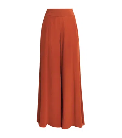 PALMER HARDING CREPE WIDE-LEG CLARITY TROUSERS