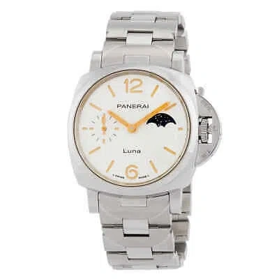 PANERAI PANERAI DUE LUNA AUTOMATIC WHITE DIAL LADIES WATCH PAM01301