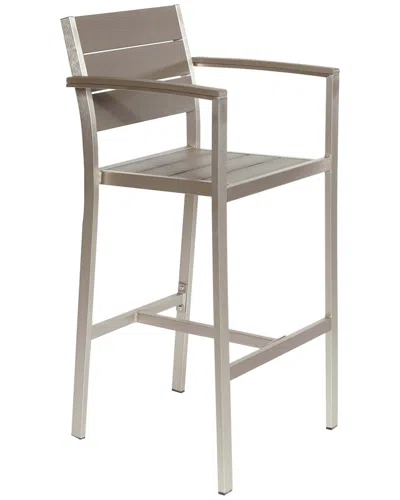 PANGEA HOME PANGEA HOME INDOOR/OUTDOOR BETTY SET OF 4 ARM BAR STOOLS