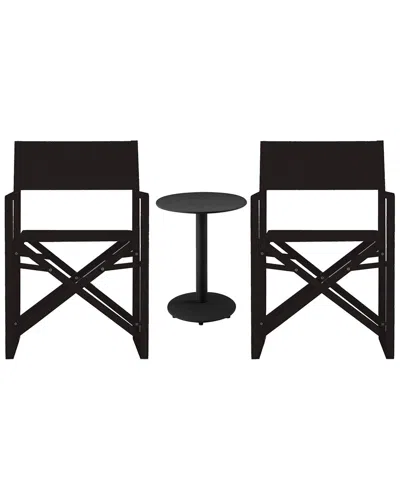 PANGEA HOME PANGEA HOME INDOOR/OUTDOOR SUNSET 3PC BISTRO SET