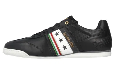 PANTOFOLA D'ORO PANTOFOLA D'ORO SNEAKER IMOLA ROMAGNA UOMO LOW HERRENSCHUHE ÜBERGRÖSSEN SCHWARZ