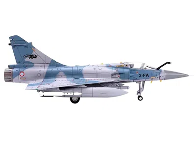 PANZERKAMPF DASSAULT MIRAGE 2000-5F FIGHTER AIRCRAFT "2-FA CIGOGNES" FRENCH AIR FORCE "WING" SERIES 1/72 DIECAST