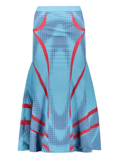 PAOLINA RUSSO PRINTED SKIRT