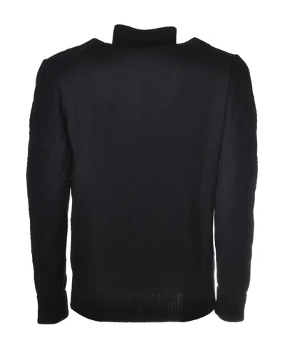 PAOLO PECORA HIGH-NECK PULLOVER