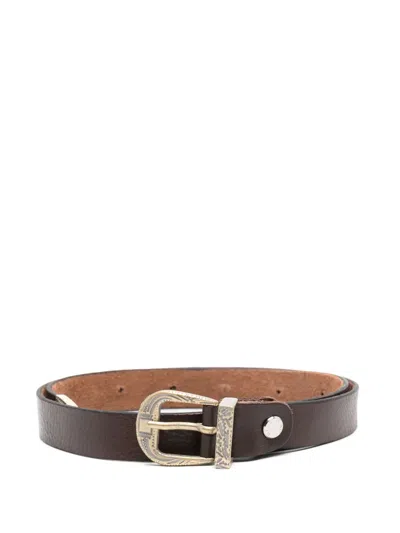 PAOLO PECORA LEATHER BELT