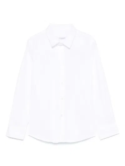 PAOLO PECORA LOGO-EMBROIDERED SHIRT