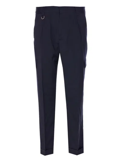 PAOLO PECORA WOOL-BLEND TROUSERS