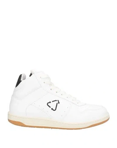 PÀP PÀP MAN SNEAKERS WHITE SIZE 9 TEXTILE FIBERS