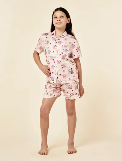 PAPINELLE CLARIS THE MOUSE KIDS BOXER PJ SET