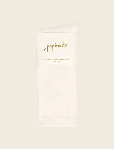 PAPINELLE ORGANIC COTTON RIB SOCKS