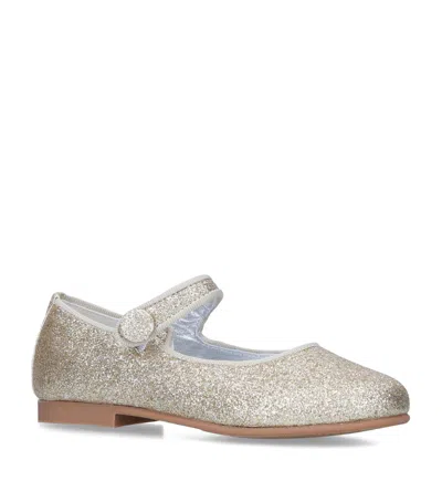 PAPOUELLI GLITTER PUMPS
