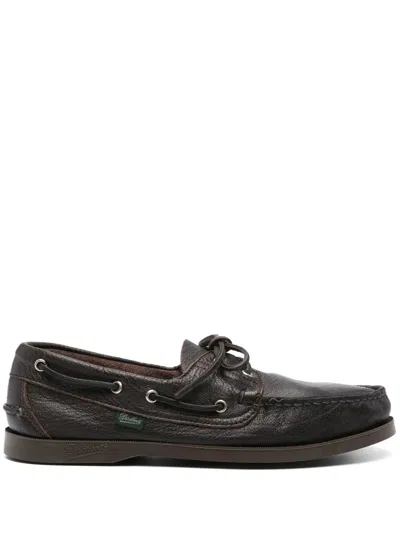 PARABOOT LEATHER BOAT SHOES