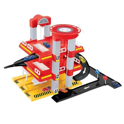 PARADISO TOYS CITY GARAGE PLAYSET WITH 3 LEVELS