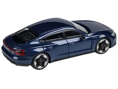 PARAGON AUDI E-TRON GT RS ASCARI BLUE METALLIC 1/64 DIECAST MODEL CAR BY PARAGON MODELS