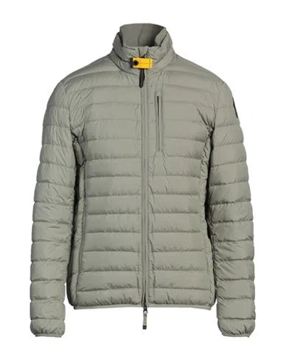 PARAJUMPERS PARAJUMPERS MAN PUFFER LIGHT GREEN SIZE S POLYESTER