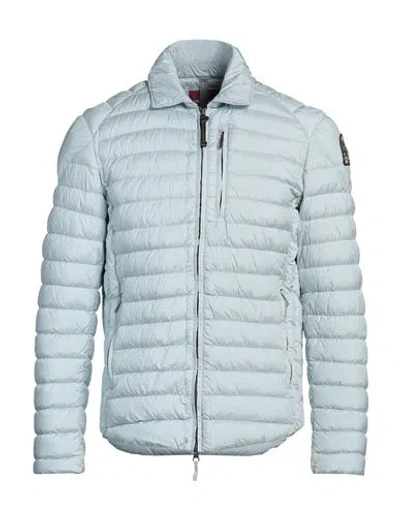 PARAJUMPERS PARAJUMPERS MAN PUFFER SKY BLUE SIZE L POLYAMIDE