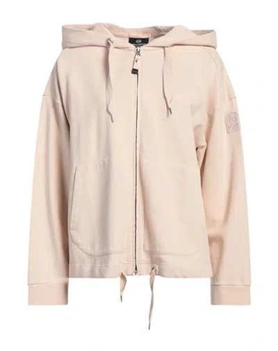 PARAJUMPERS PARAJUMPERS WOMAN SWEATSHIRT BEIGE SIZE L COTTON, VISCOSE