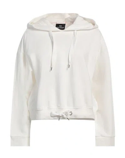 PARAJUMPERS PARAJUMPERS WOMAN SWEATSHIRT OFF WHITE SIZE L COTTON, VISCOSE