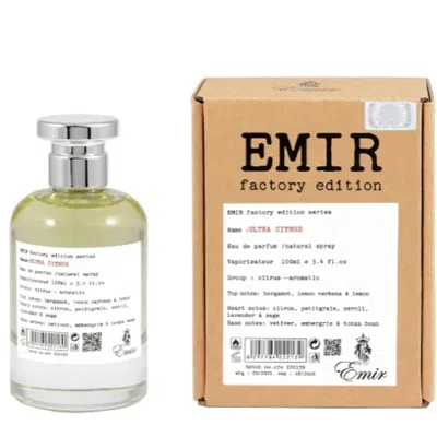 PARIS CORNER PARIS CORNER UNISEX EMIR FACTORY EDITION ULTRA CITRUS EDP SPRAY 3.4 OZ FRAGRANCES 6297784222139