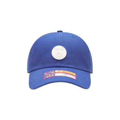 PARIS SAINT-GERMAIN PARIS SAINT-GERMAIN X FAN INK CLASSIC 3D EMBROIDERED HAT 'BLUE'