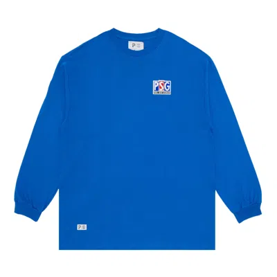 PARIS SAINT-GERMAIN PARIS SAINT-GERMAIN X OVER THE PITCH CLASSIC EMBLEM PATCH TEE 'BLUE'