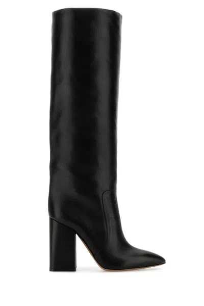 PARIS TEXAS BLACK NAPPA LEATHER ANJA BOOTS