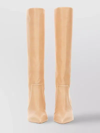 PARIS TEXAS BLOCK HEEL KNEE HIGH BOOT