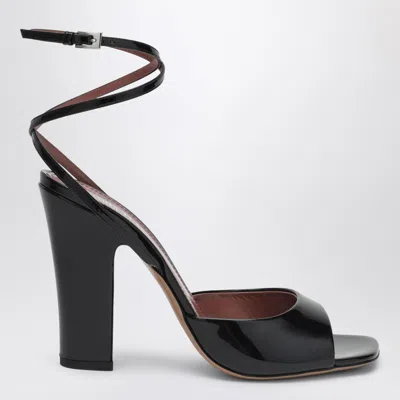 PARIS TEXAS LARA 100 BLACK PATENT LEATHER