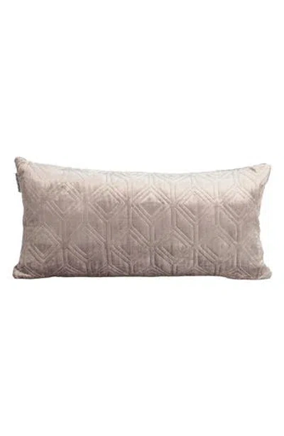 PARKLAND COLLECTION PARKLAND COLLECTION TUFTED VELVET OBLONG THROW PILLOW