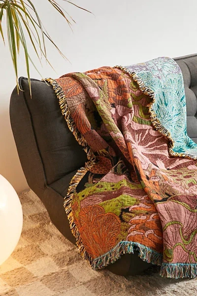 PARKS PROJECT ROOTED IN NATURE TAPESTRY THROW BLANKET IN ASSORTED AT URBAN OUTFITTERS