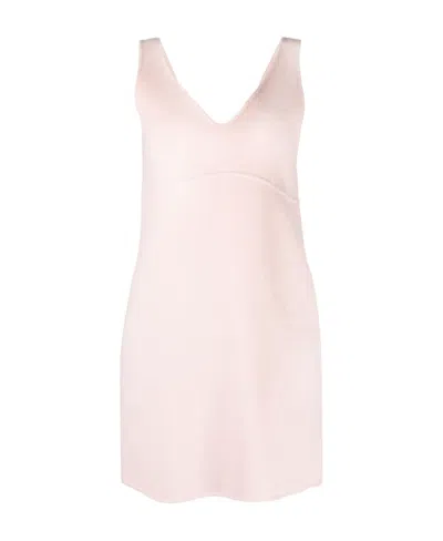 P.A.R.O.S.H A SLIM DRESS WITH A LOGO