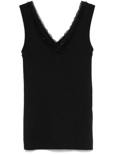 P.A.R.O.S.H BEADED TANK TOP