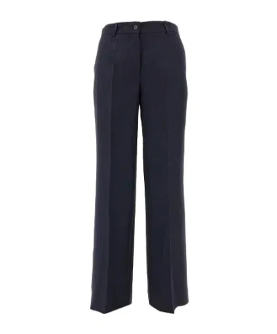 P.A.R.O.S.H PRESSED-CREASE TROUSERS