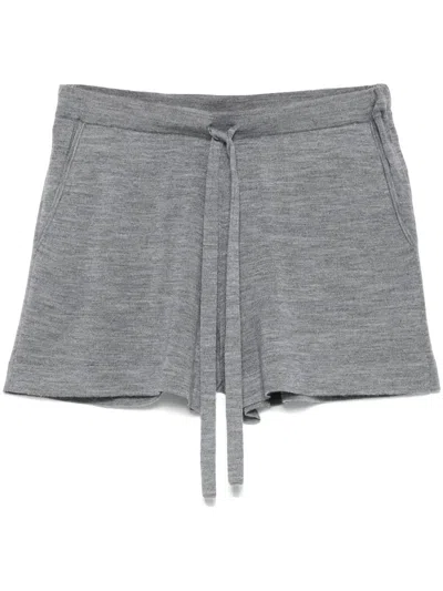 P.A.R.O.S.H FINE-KNIT SHORTS