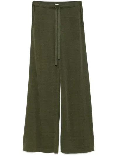 P.A.R.O.S.H FINE-KNIT TROUSERS