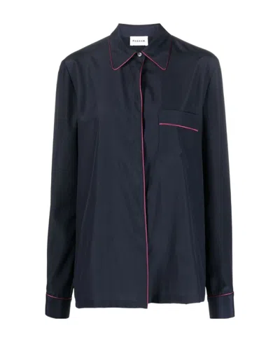 P.A.R.O.S.H LAPEL LONG-SLEEVED SHIRT