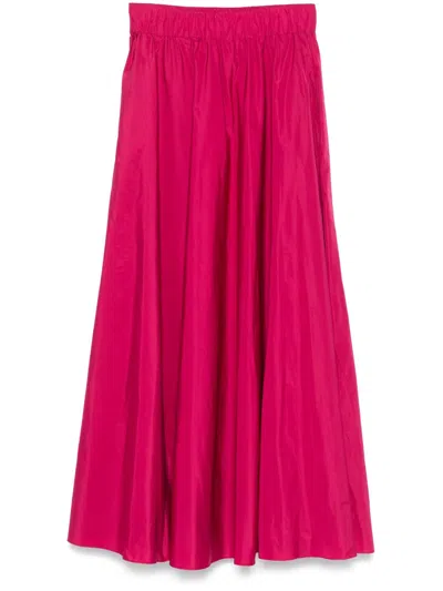 P.A.R.O.S.H TAFFETA MAXI SKIRT